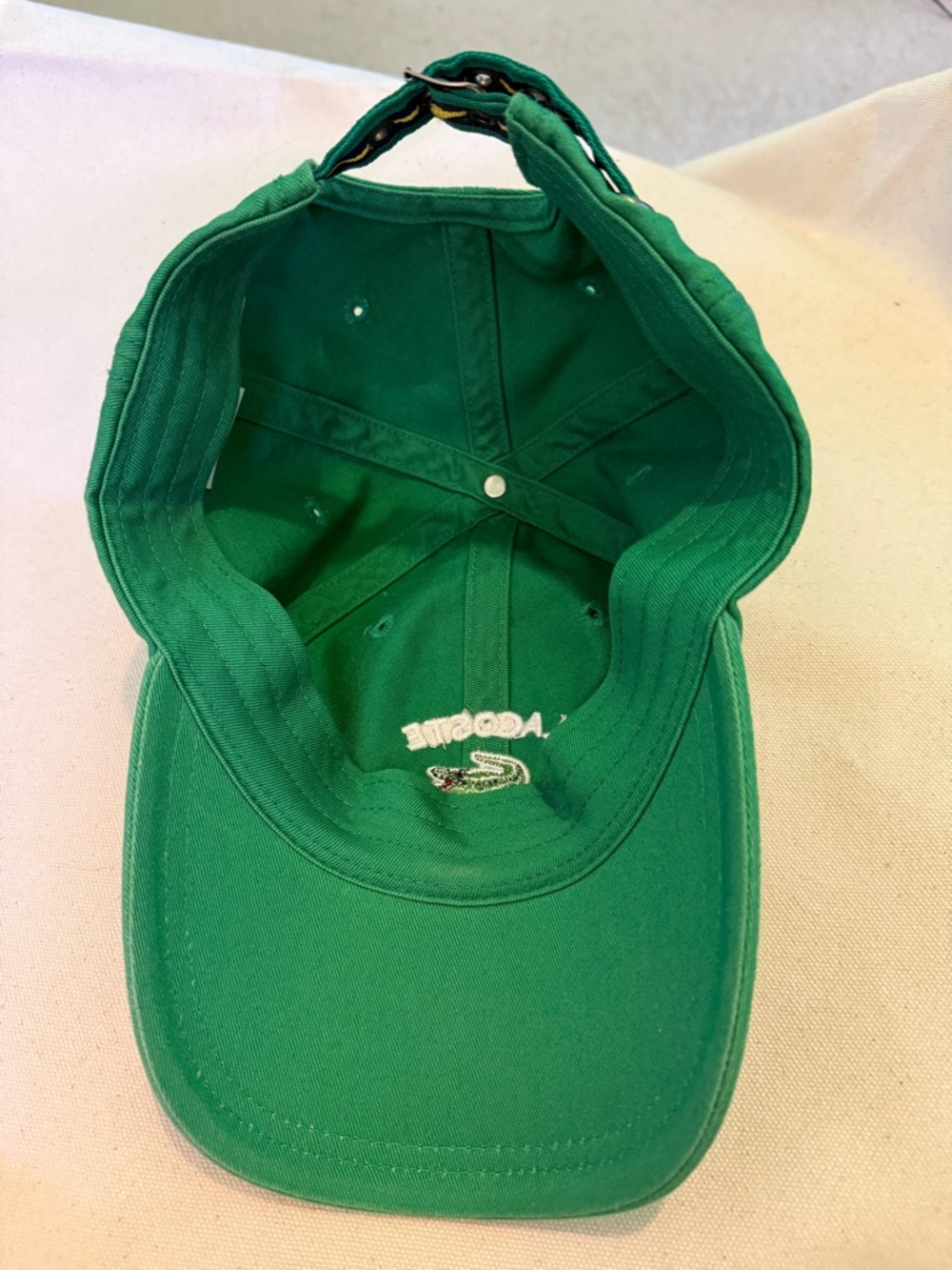 Lacoste Green Logo Embroidered Crocodile Cap - Picture 2 of 4